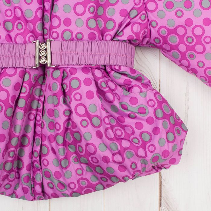 Костюм для девочки "Баска", рост 110 см, цвет сиреневый/серый ДЗ-0030