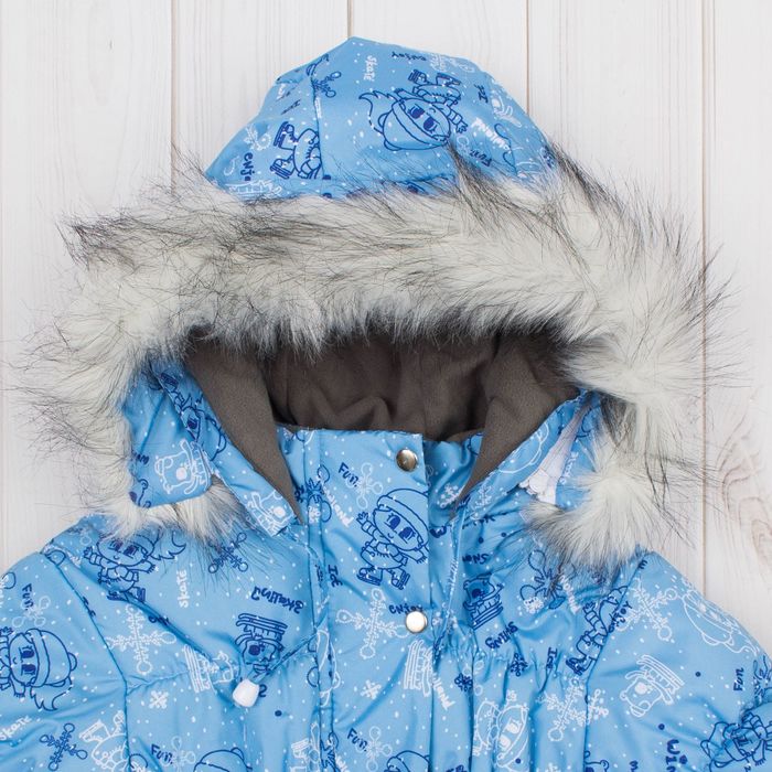 Костюм для девочки "Снежинка", рост 110 см, цвет голубой ДЗ-0036