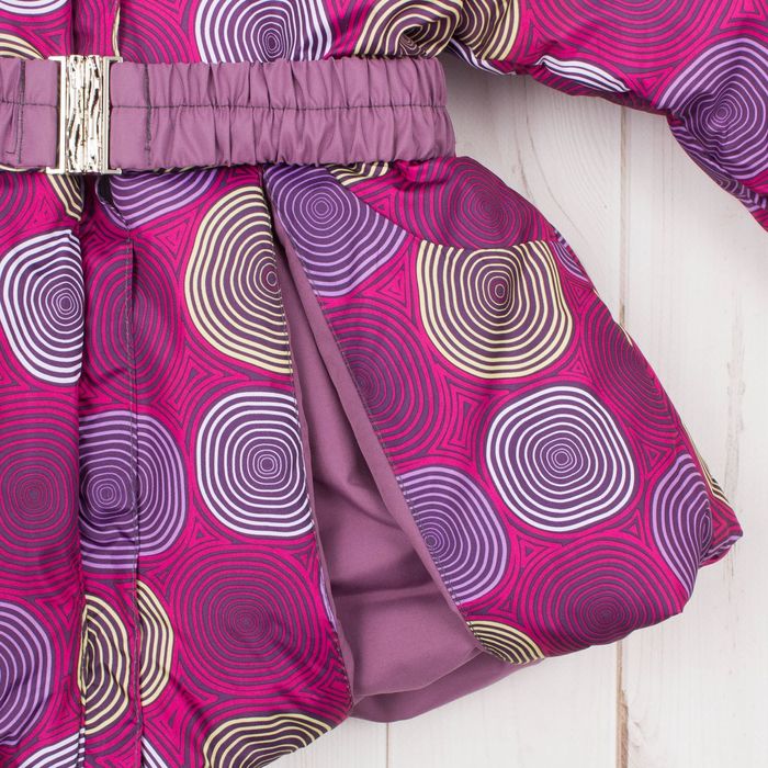 Костюм для девочки "Фиалка", рост 110 см, цвет фиолетовый/сиреневый ДЗ-0040