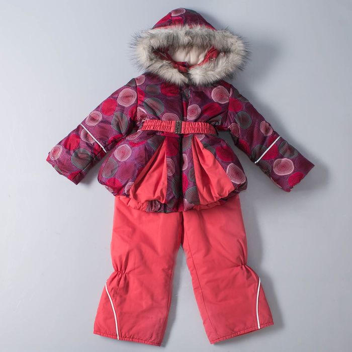 Костюм для девочки "Фиалка", рост 116 см, цвет фиолетовый/коралловый ДЗ-0040