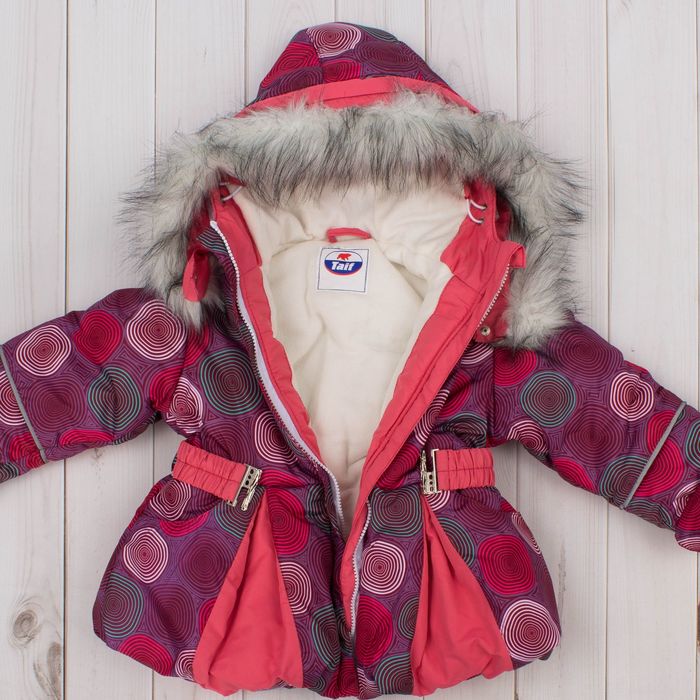 Костюм для девочки "Фиалка", рост 116 см, цвет фиолетовый/коралловый ДЗ-0040