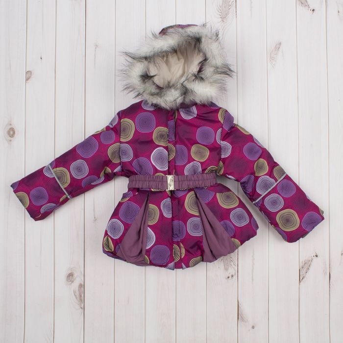 Костюм для девочки "Фиалка", рост 122 см, цвет фиолетовый/сиреневый ДЗ-0040