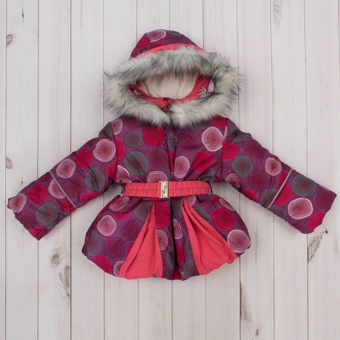 Костюм для девочки "Фиалка", рост 122 см, цвет фиолетовый/коралловый ДЗ-0040