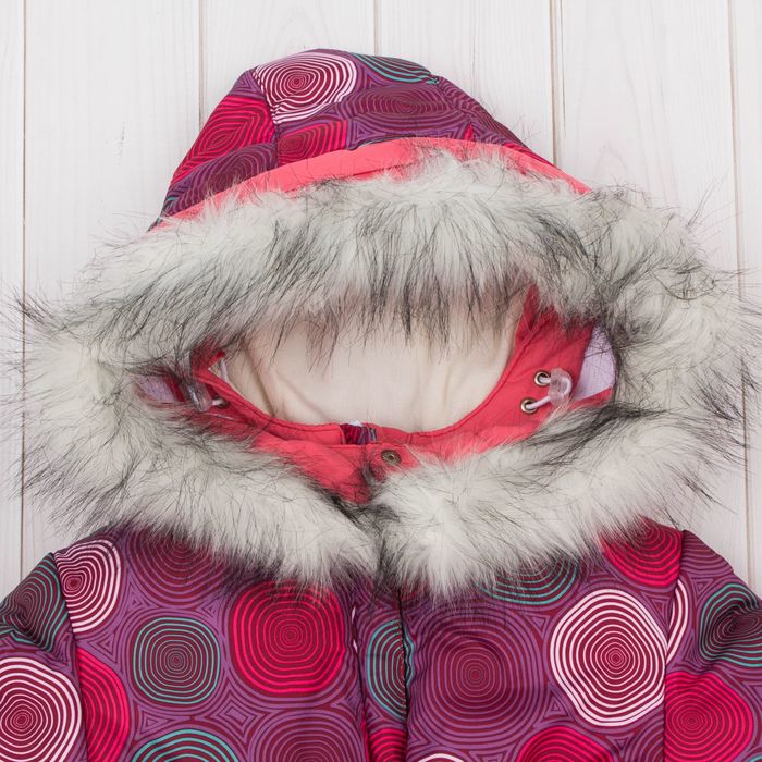 Костюм для девочки "Фиалка", рост 122 см, цвет фиолетовый/коралловый ДЗ-0040