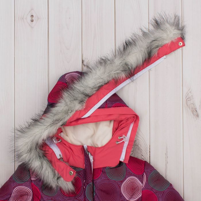 Костюм для девочки "Фиалка", рост 122 см, цвет фиолетовый/коралловый ДЗ-0040