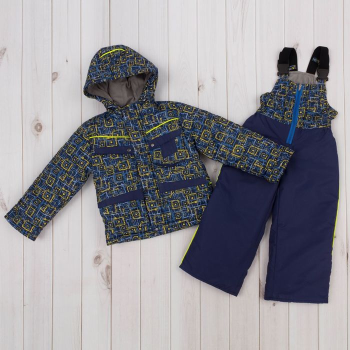 Костюм для мальчика "Лего",  рост 128 см, цвет синий/салатовый ДЗ-0041