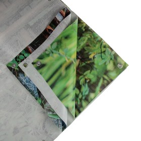 Фотосетка, 300 × 158 см, с фотопечатью, люверсы шаг 1 м, «Плетёнка» от Сима-ленд