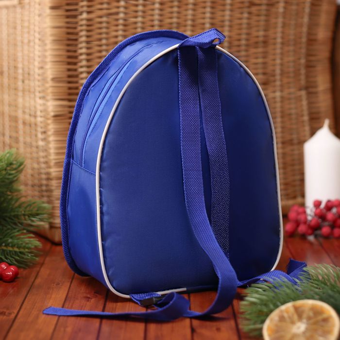 Рюкзак детский для подарков "Белочка у ёлочки", 21 х 25 см