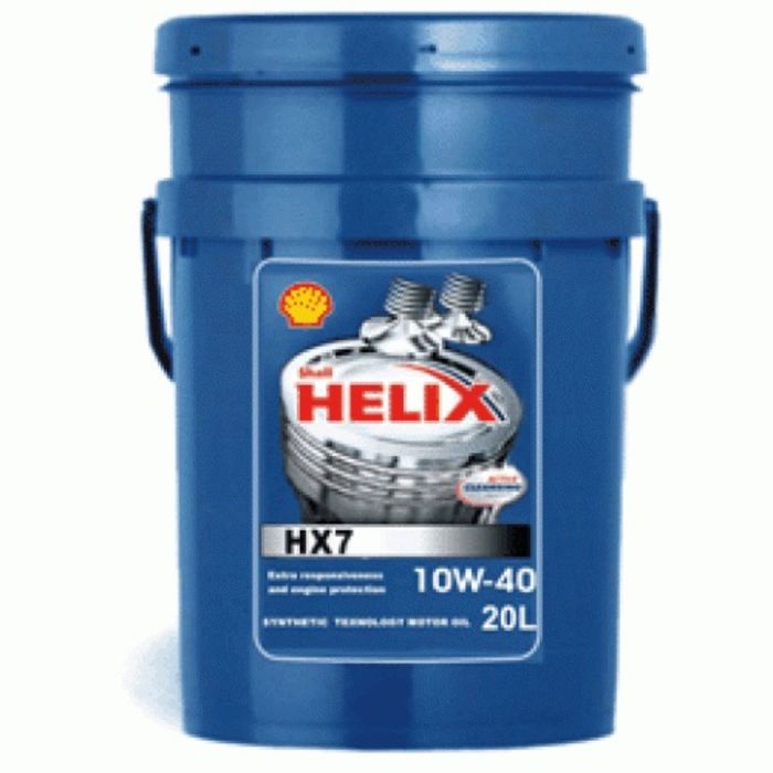 Моторное масло SHELL 10W-40 Helix HX7 (SN/CF) A3/B4 полусинтетика 20л