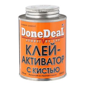 

Клей-активатор DONE DEAL с кистью для ремонта шин 250мл