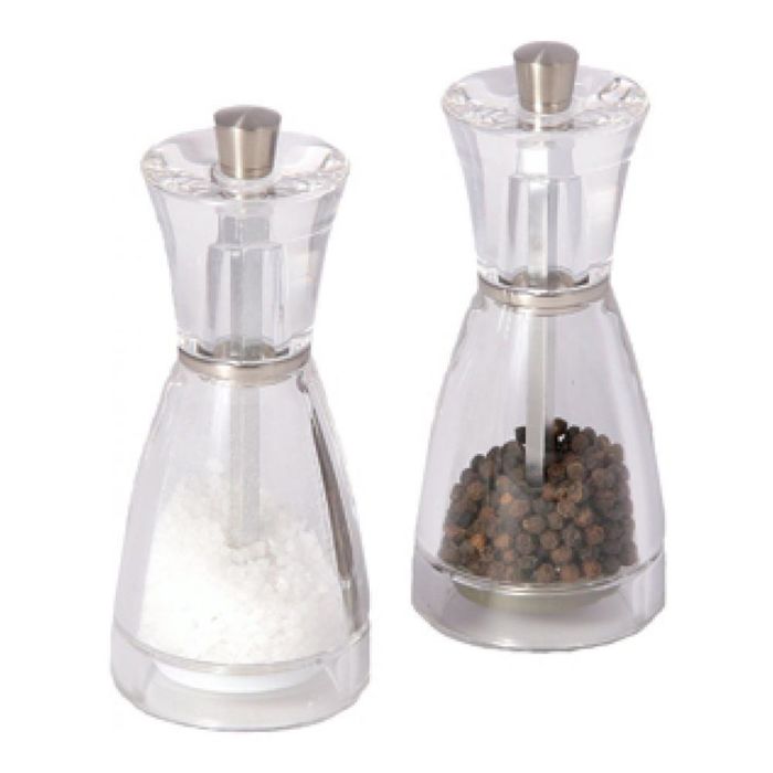 Набор мельниц для перца и соли Pina, 12.5 см, 2 шт.