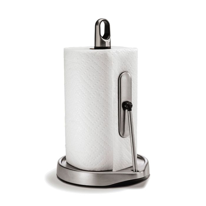 Держатель для кухонных полотенец с зажимом, нержавеющая сталь