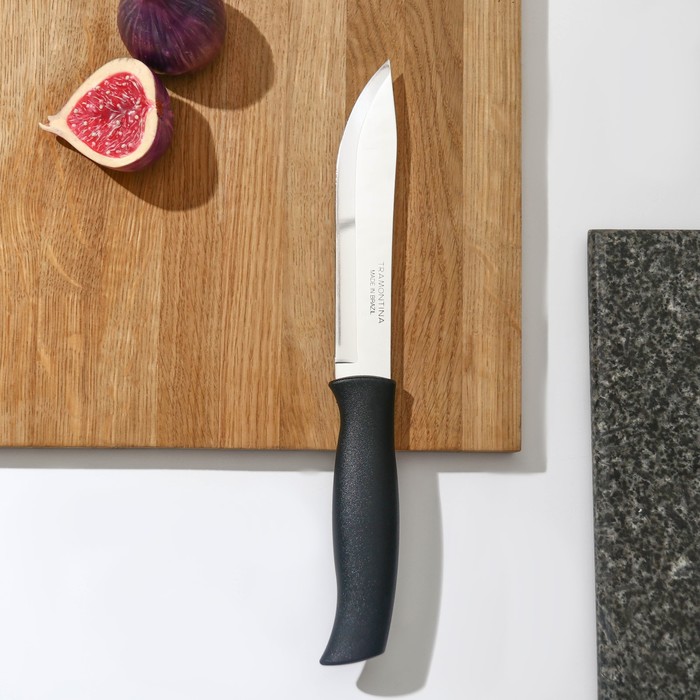 нож tramontina century для мяса 15см сталь Нож кухонный TRAMONTINA Athus для мяса, лезвие 15 см, сталь AISI 420
