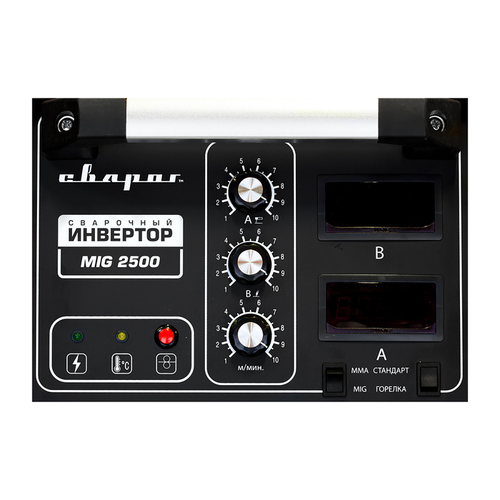 Инвертор сварочный "СВАРОГ" MIG 2500 J67, 12 кВт, 250А, 220В