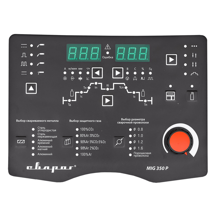 Инвертор сварочный "СВАРОГ" MIG 350 P "TECH" N316, 16 кВт, 350А, 380В