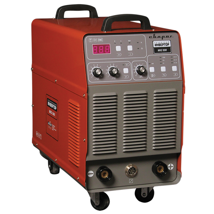 Инвертор сварочный "СВАРОГ" MIG 500 DSP J06, 22 кВт, 500 А, 1/1.2/1.6 мм, 380 В