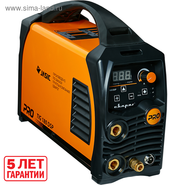 Инвертор сварочный СВАРОГ TIG 180 DSP PRO W206, 7 кВт, 180А, 220В