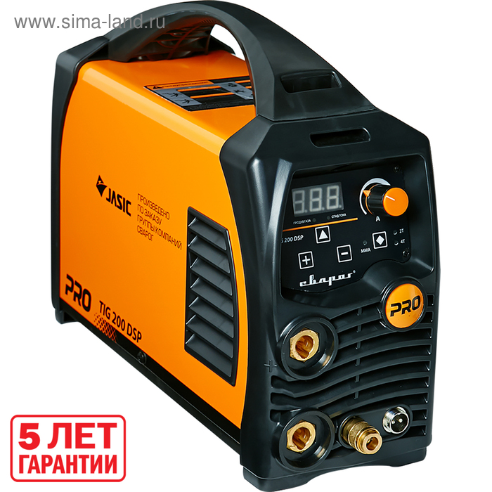 Инвертор сварочный СВАРОГ TIG 200 DSP PRO W207, 8 кВт, 200А, 220В сварочный аргонодуговой инвертор сварог tig 200 real w223 93556