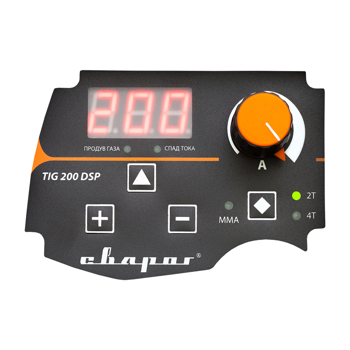 Инвертор сварочный "СВАРОГ" TIG 200 DSP "PRO" W207, 8 кВт, 200А, 220В