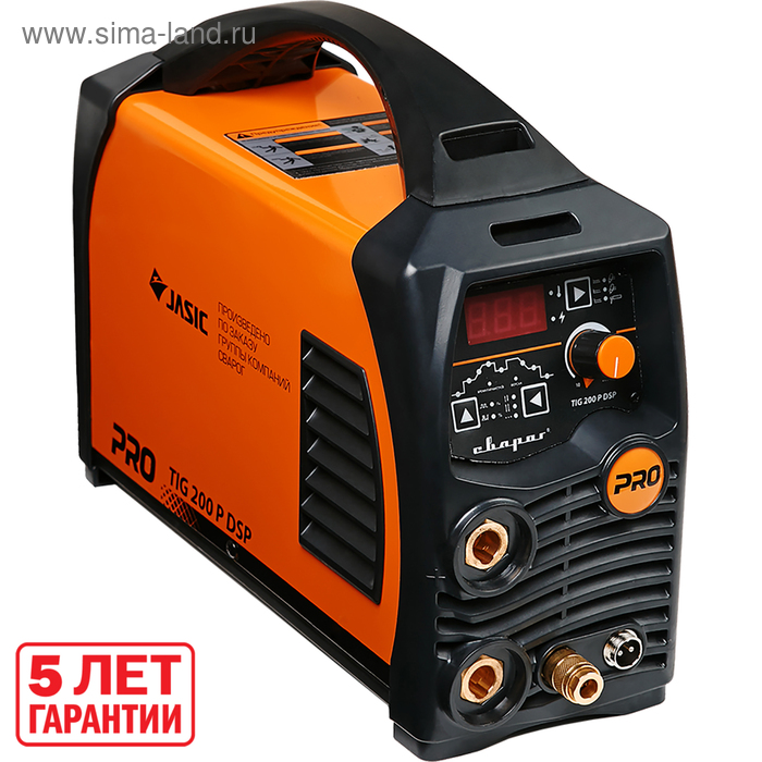 Инвертор сварочный СВАРОГ TIG 200 P DSP PRO W212, 8 кВт, 200А, 220В инвертор сварочный сварог tig 200 p dsp ac dc proe201 7 5 квт 200а 220в