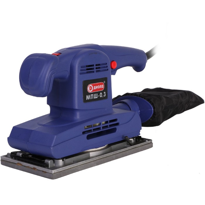 Машина плоскошлифовальная "ДИОЛД" МПШ-0,3, 300Вт, 6000-10000 об/мин, 115х227 мм