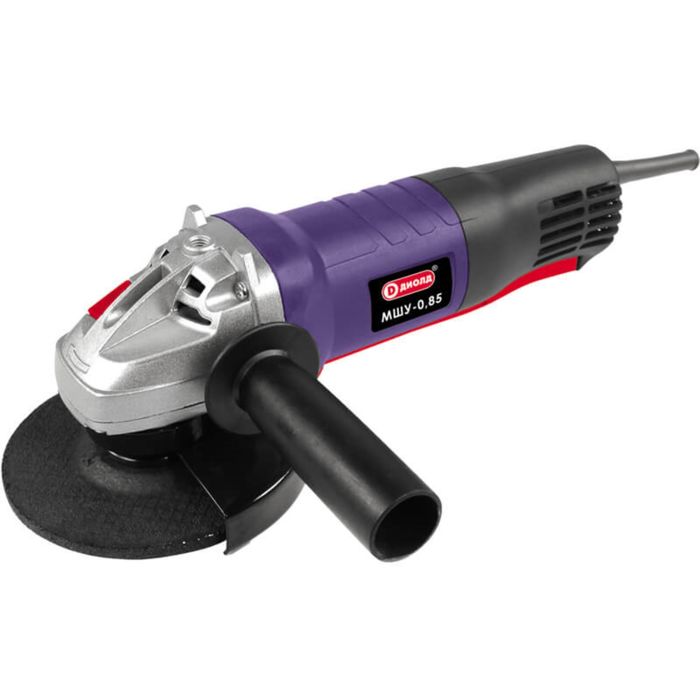 Угловая шлифмашина "ДИОЛД" МШУ-0,85, 850 Вт, 11000 об/мин, диаметр круга 125 мм