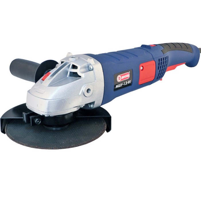 Угловая шлифмашина "ДИОЛД" МШУ-1,2-01, 1200 Вт, 3000-9000 об/мин, диаметр круга 150 мм