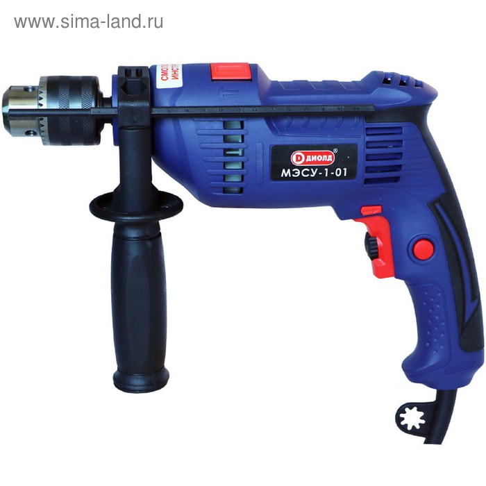 Дрель ДИОЛД МЭСУ-1-01 ударная 600 Вт 2800 обмин патрон 13 мм 2664₽