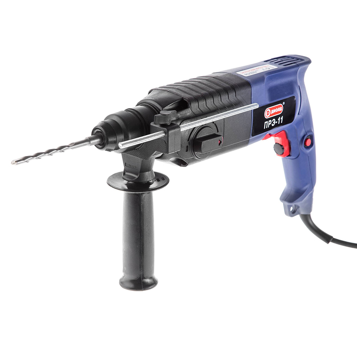 Перфоратор "ДИОЛД" ПРЭ-11, 800 Вт, 1100 об/мин, 4500 уд/мин, SDS+, 3,2 Дж