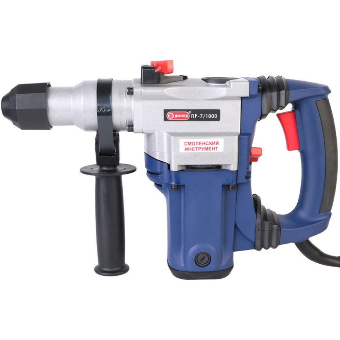 Перфоратор "ДИОЛД" ПР-7/1000, 1000Вт, 700 об/мин, SDS+, 4000 уд/мин, 3,5 Дж