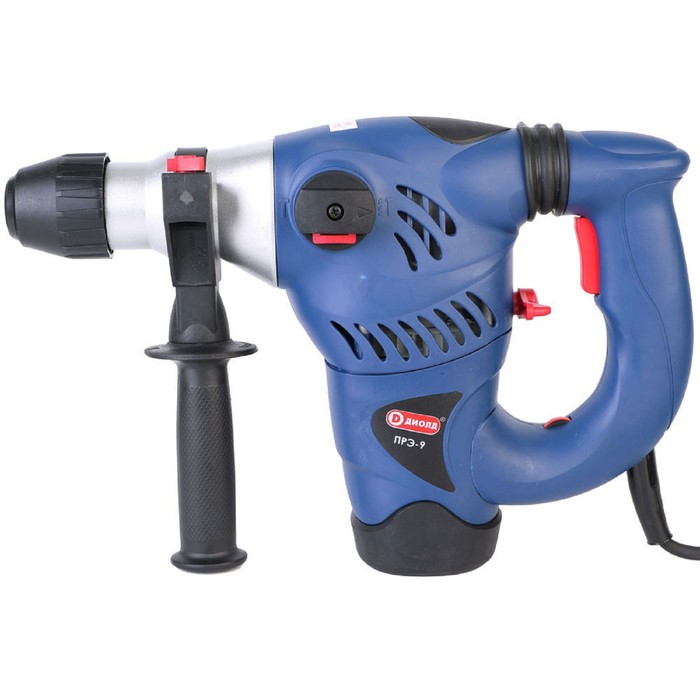 Перфоратор "ДИОЛД" ПРЭ - 9, 1500 Вт, 750 об/мин, 3900 уд/мин, SDS+, 4 Дж