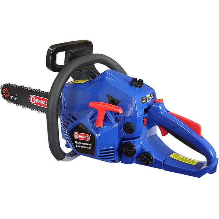 Пила цепная "ДИОЛД" ПЦБ-1-38-16, бензиновая, 40 см, 8200 об/мин