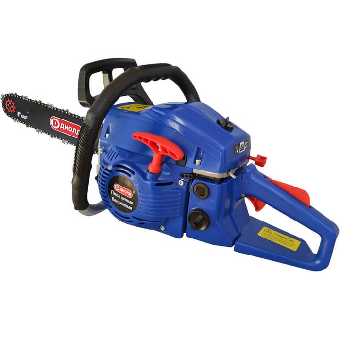 Пила цепная "ДИОЛД" ПЦБ-1-50-18, бензиновая, 45 см, 8500 об/мин