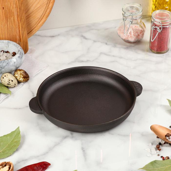 Сковорода чугунная порционная "Хорека", BRIZOLL, 18 х 2,5 см