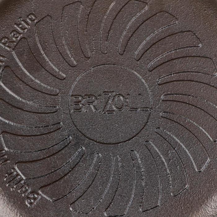 Сковорода чугунная порционная "Хорека", BRIZOLL, 18 х 2,5 см