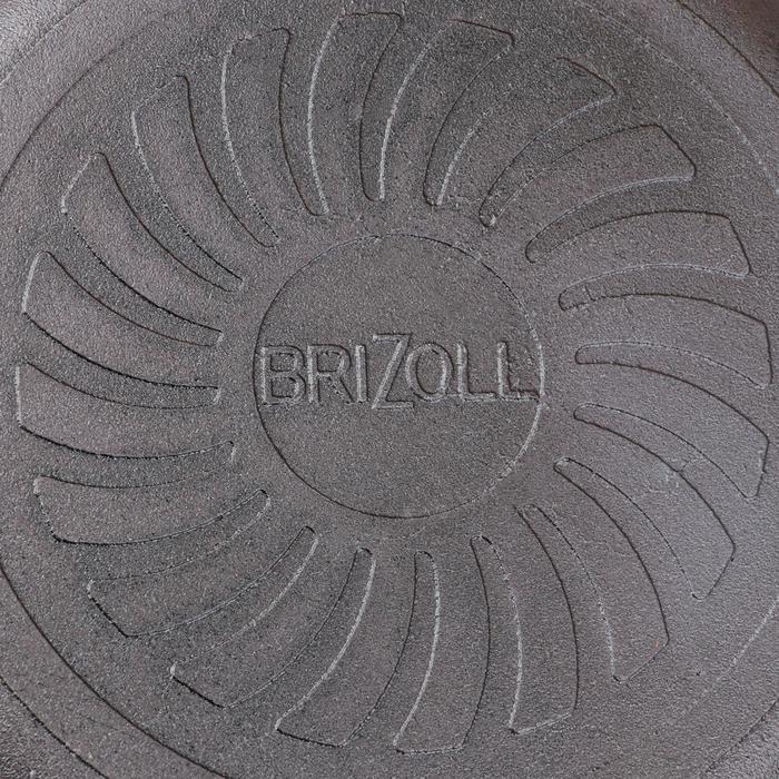 Сковорода чугунная "Оптима", BRIZOLL, 28 х 6 см, ручка