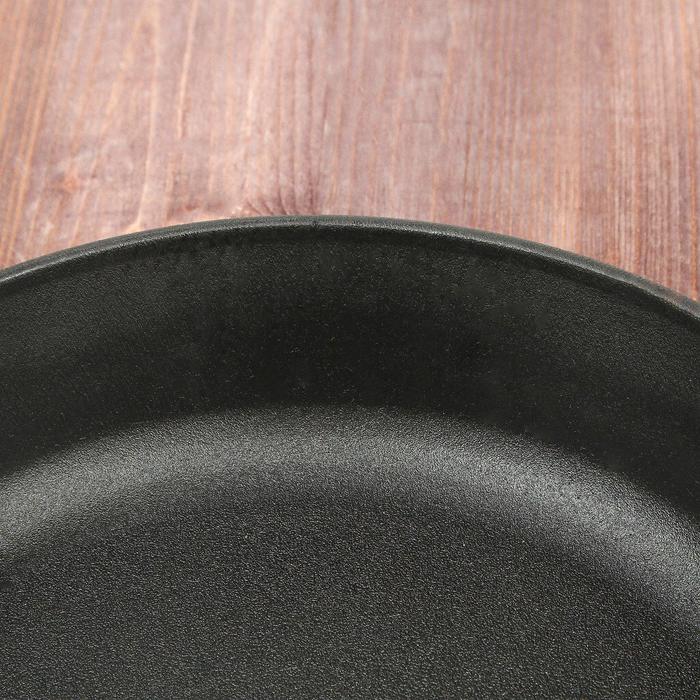 Сковорода чугунная "Оптима", BRIZOLL, 28 х 6 см, ручка