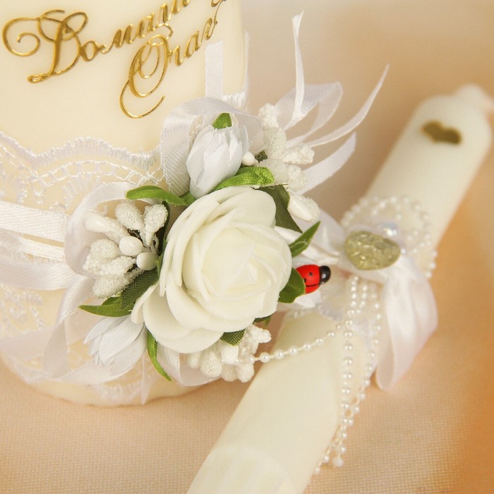 Семейный очаг "Кольца", элит, в коробке, белый