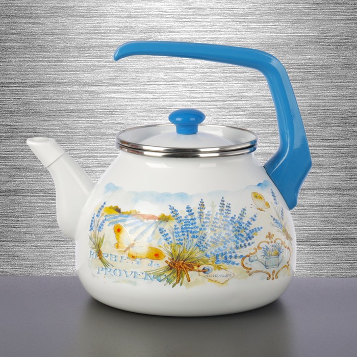 Чайник 3 л "Лаванда", фиксированная ручка