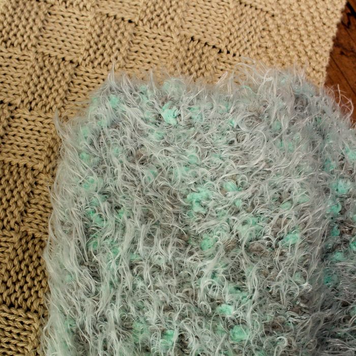 Носки женские "Травка", размер 23-25, цвет светло-серый