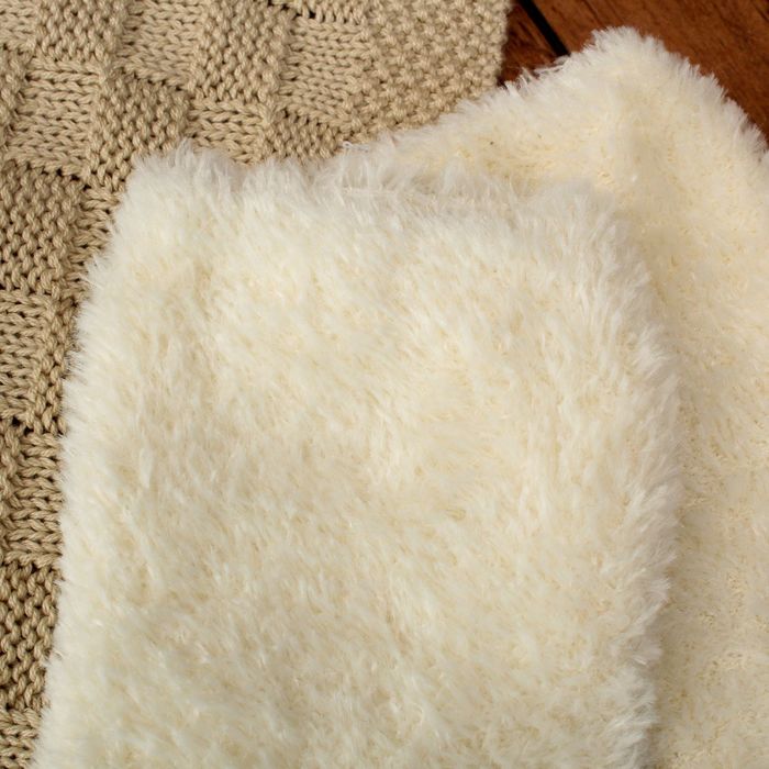 Носки женские "Мягкие", размер 19-25, цвет белый