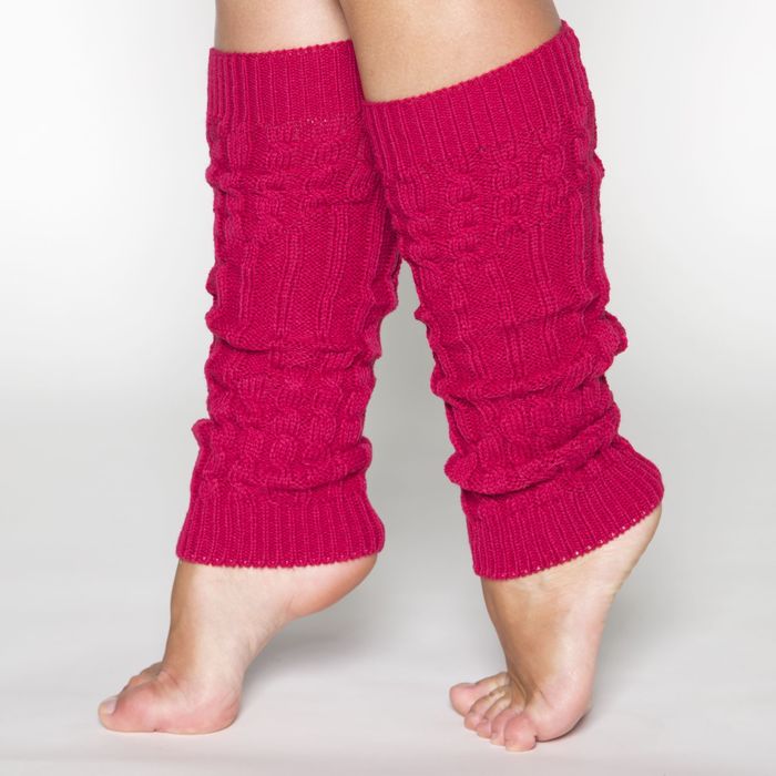 Гетры женские, длина 40 см, цвет розовый