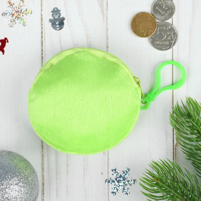 Мягкая игрушка- кошелек "Богатства"собачка с деньгами , 9х9см