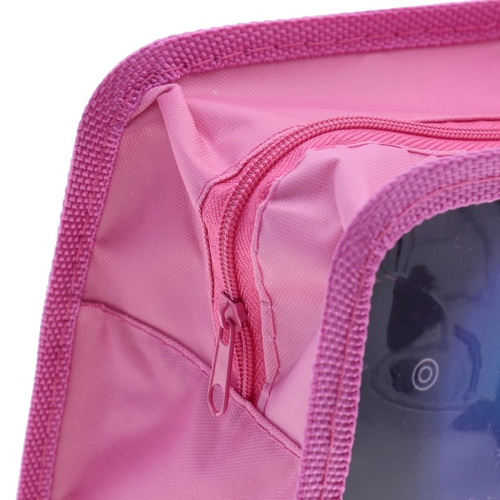 Папка-сумочка формат А4 на молнии с ручками рисунок Машины МИКС 310мкр