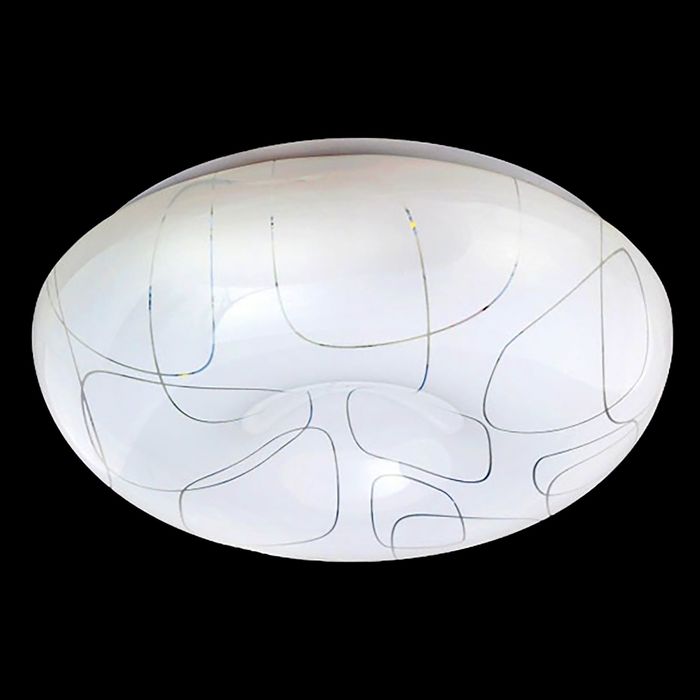 Светильник светодиодный "Узоры" 12W LED 6000K 26x26x7см