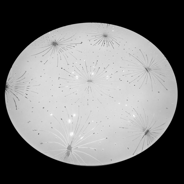 Светильник светодиодный "Фейерверк" 12W LED 6000K 26x26x7см