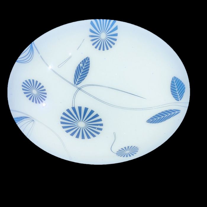 Светильник светодиодный "Ромашка" 12W LED 6000K (голубой свет) 26x26x7см