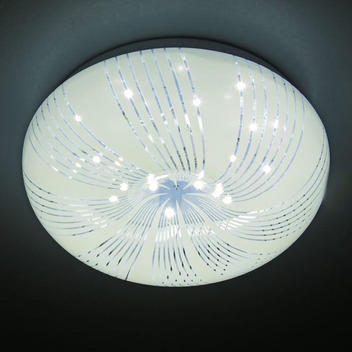 Светильник светодиодный "Полосы" 16W LED 6000K 25x25x7см