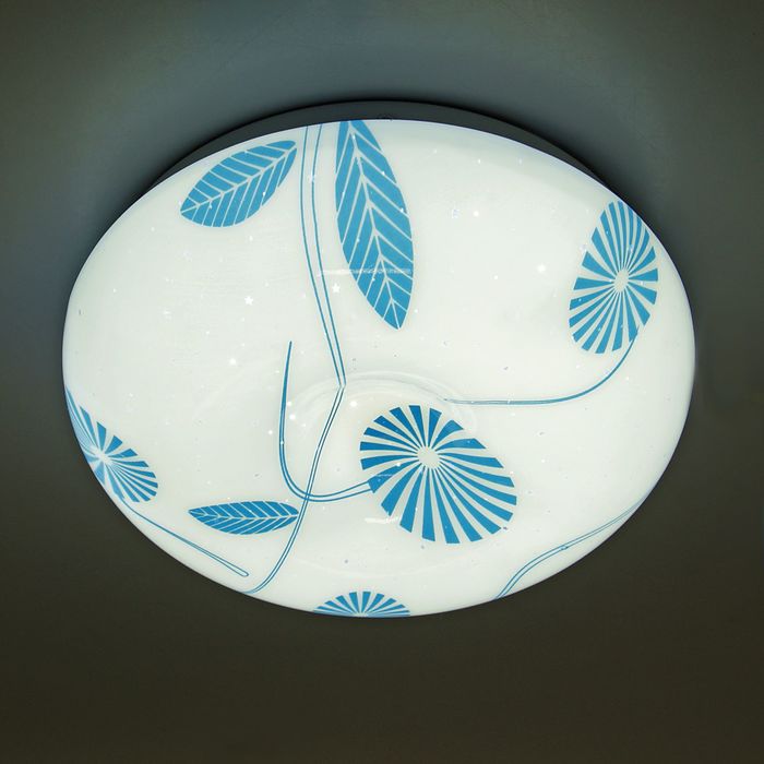 Светильник светодиодный "Ромашка" 20W LED 6000K (голубой свет) 30x30x8см