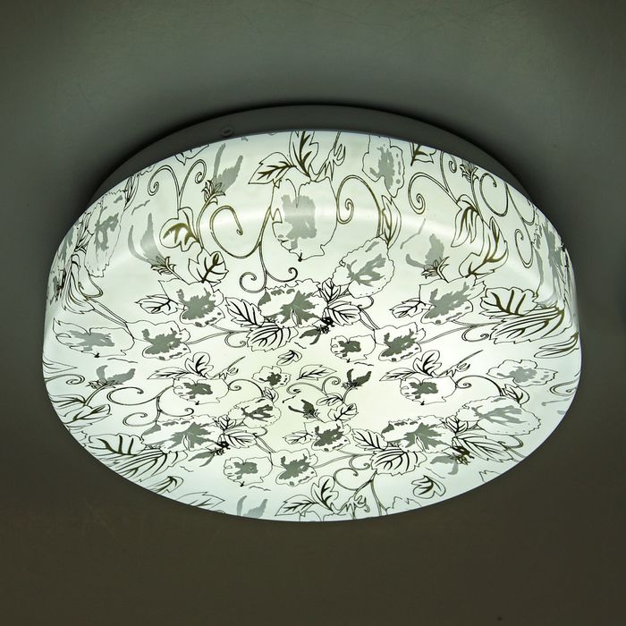 Светильник светодиодный "Цветочный сад" 20W LED 6000K 30x30x8см